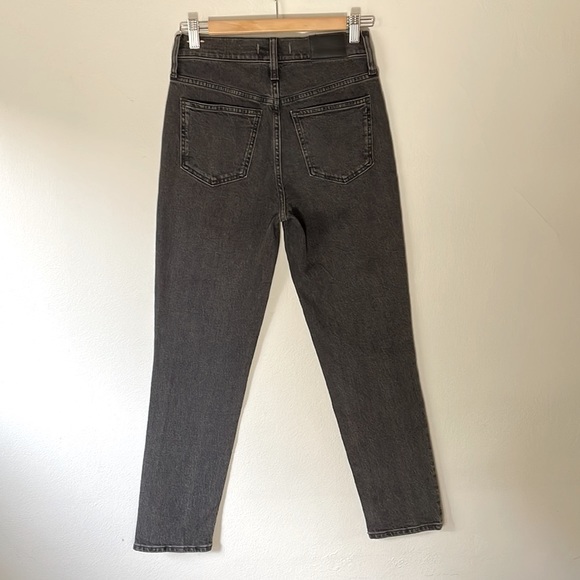 MADEWELL Perfect Vintage Jeans in Lunar Wash Washed Black - Picture 6 of 14